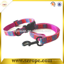 Red color pet products,dog collars & dog leashes